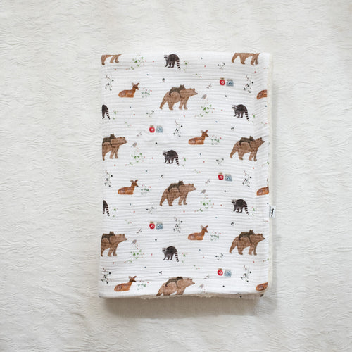 Meleg Sherpa Takaró - Mackómama