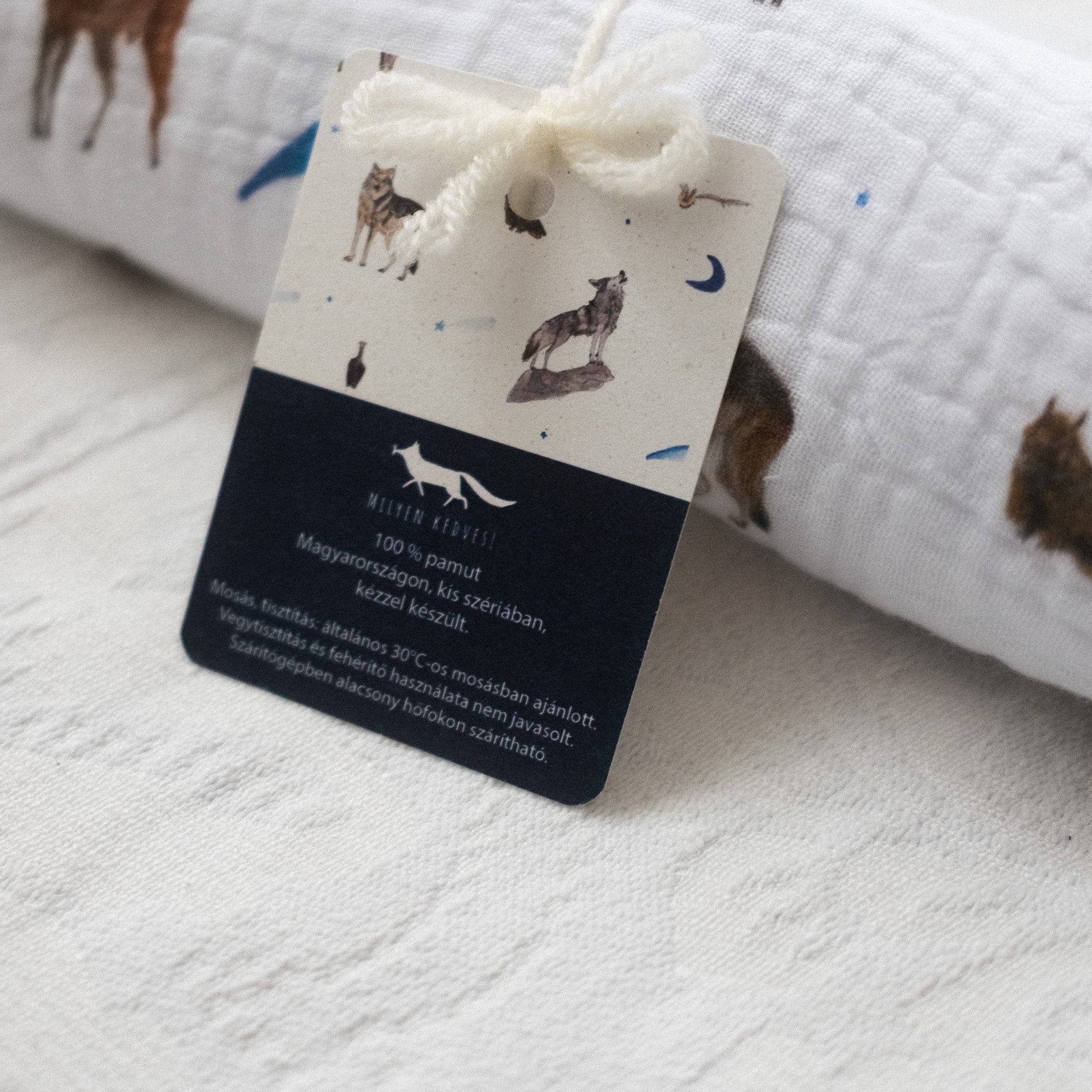 Muszlin babakendő - Éjszaka a Bükkben