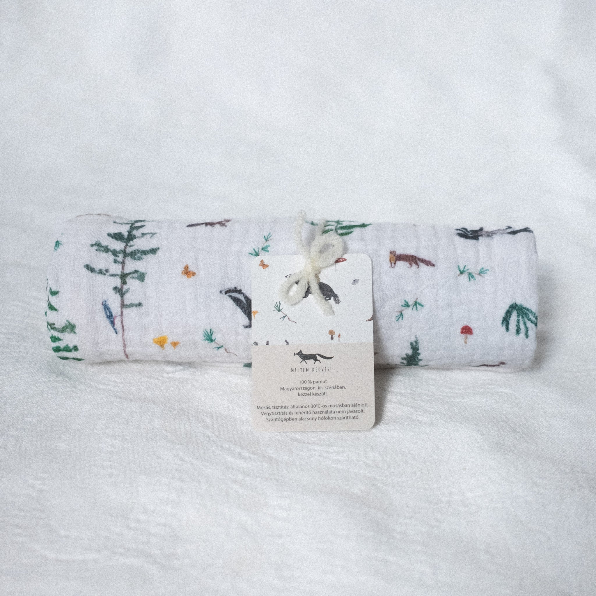 Muszlin babakendő - Mátrai borzaska