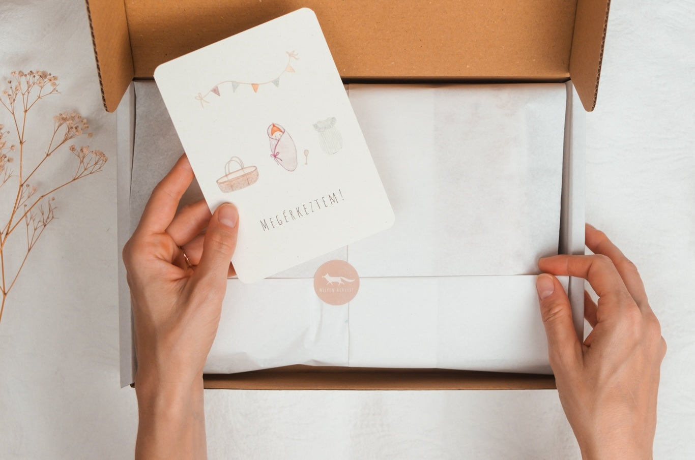 Bababox - őszi virágos csomag