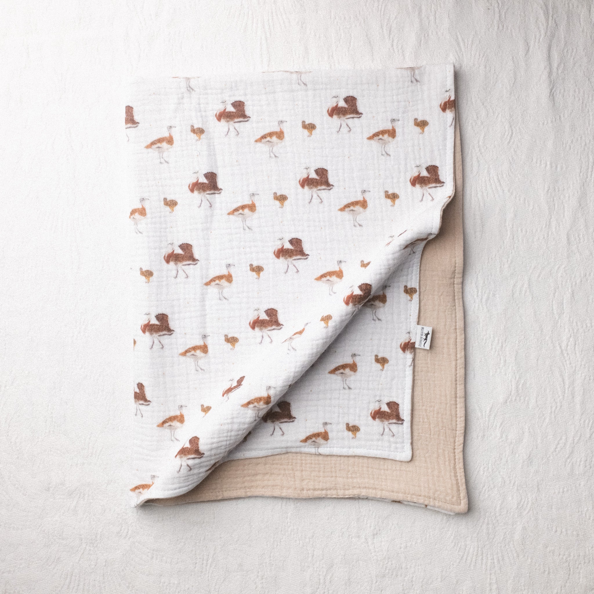 Kétrétegű muszlin takaró - Túzoktánc