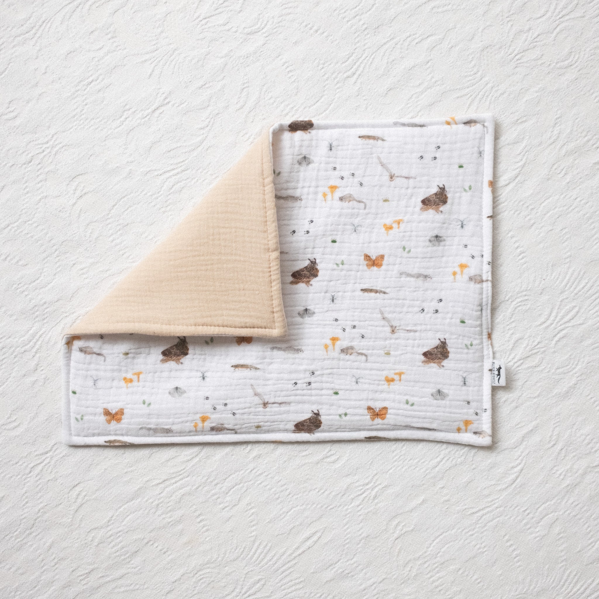 Lapos muszlin kispárna - őszi kollekció