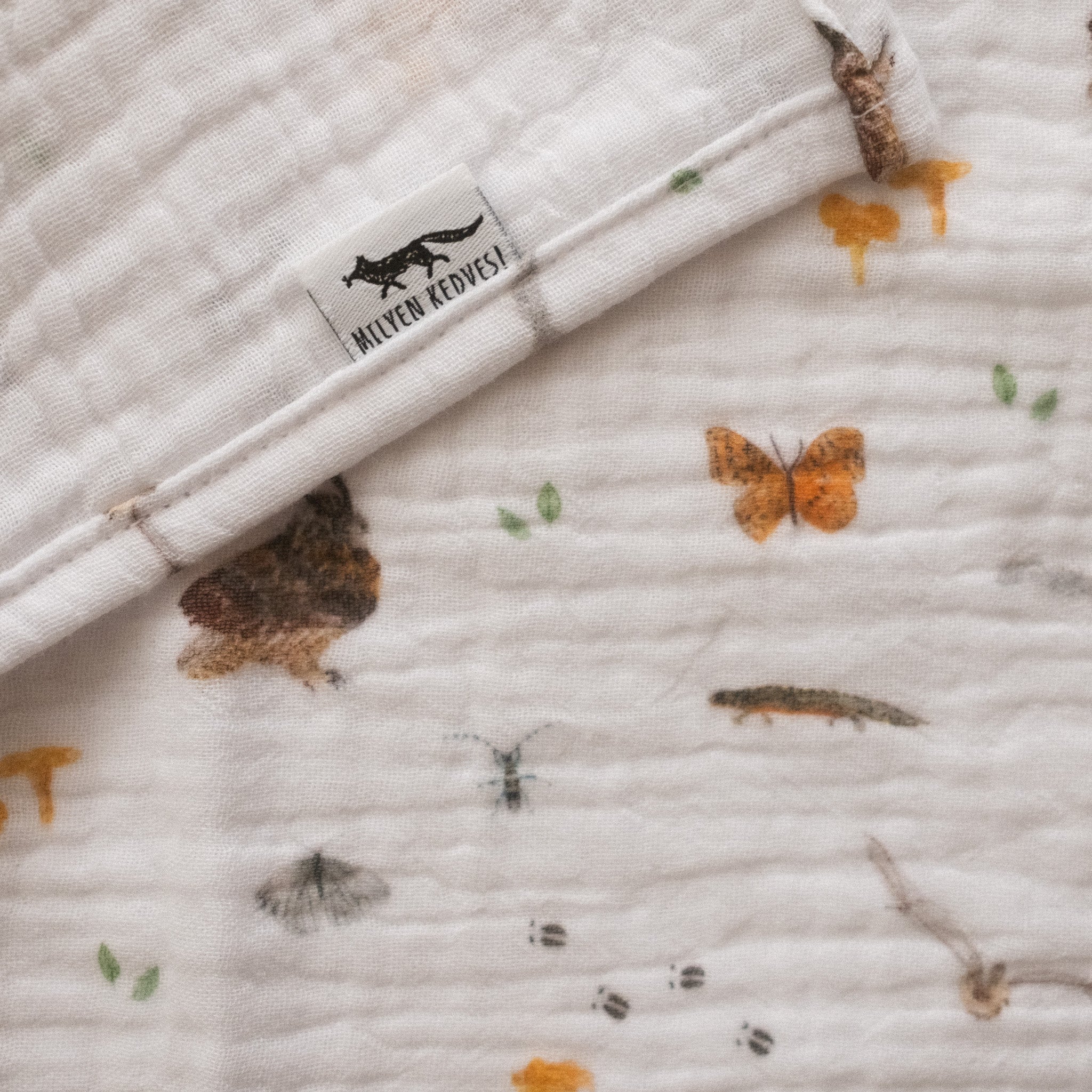 Muszlin babakendő - Hegyi apróságok