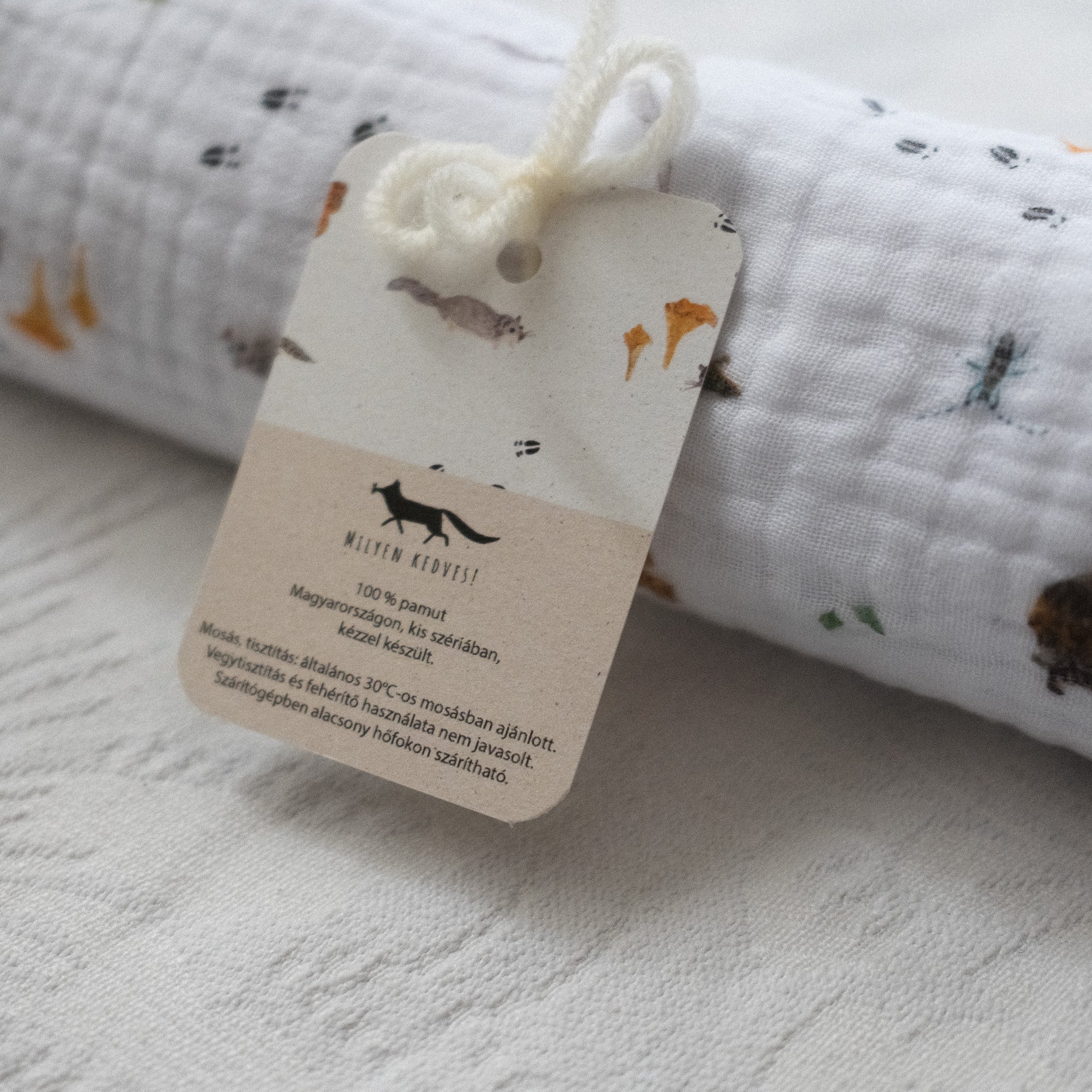 Muszlin babakendő - Hegyi apróságok