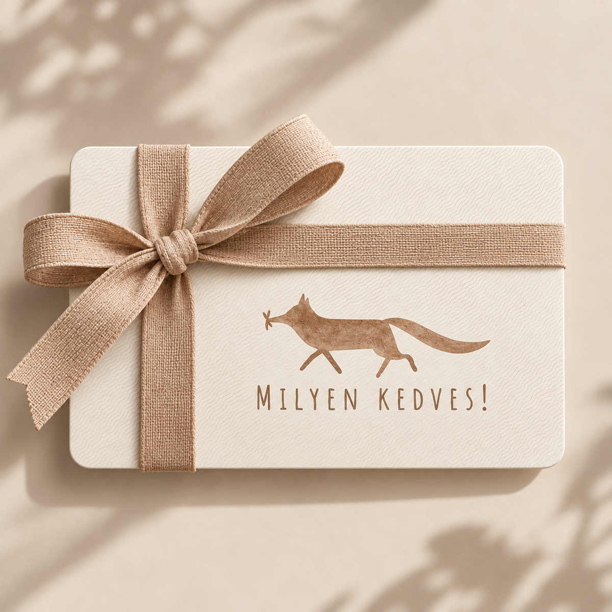 Milyen kedves! ajándékutalvány