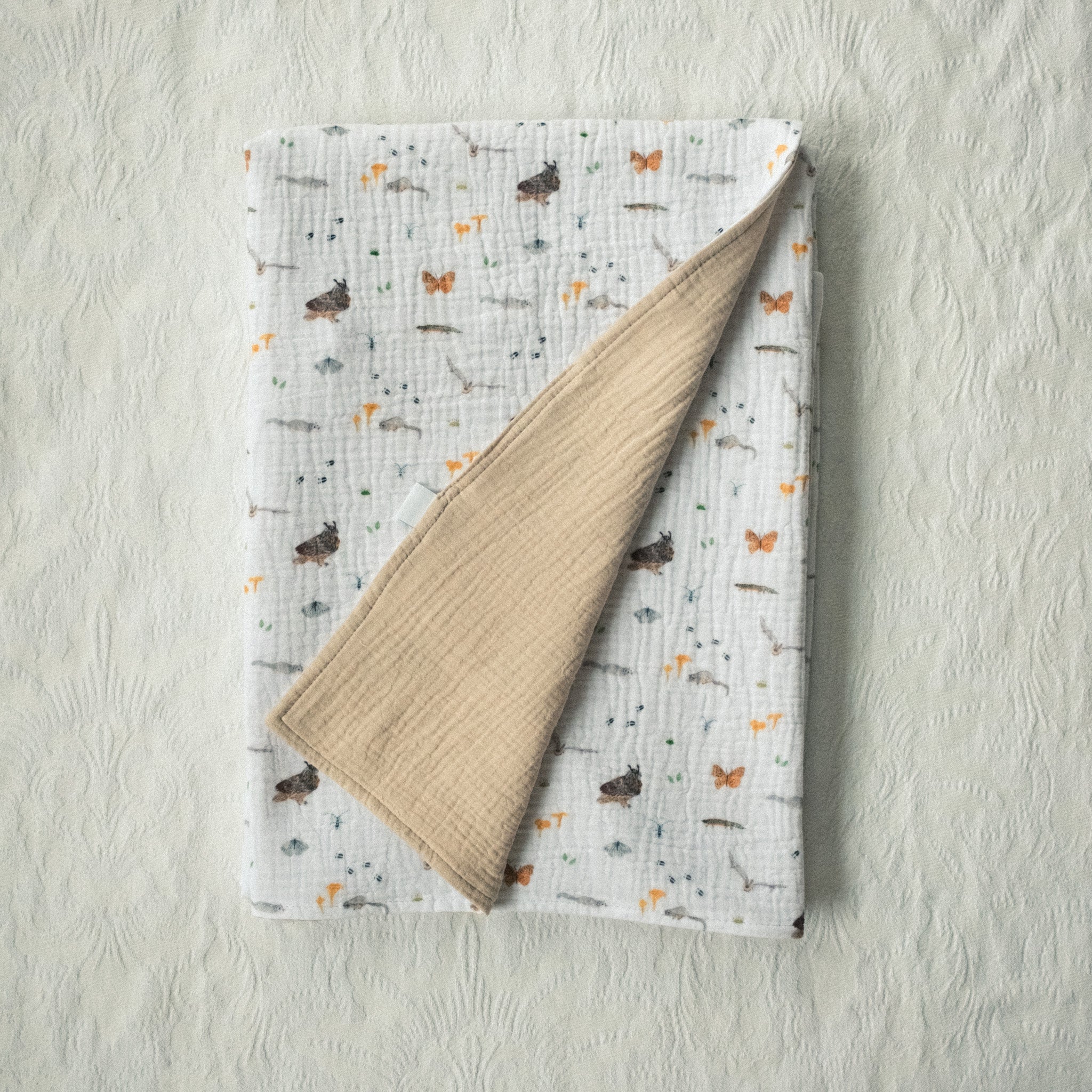 Kétrétegű muszlin takaró - Bükk és Mátra kollekció