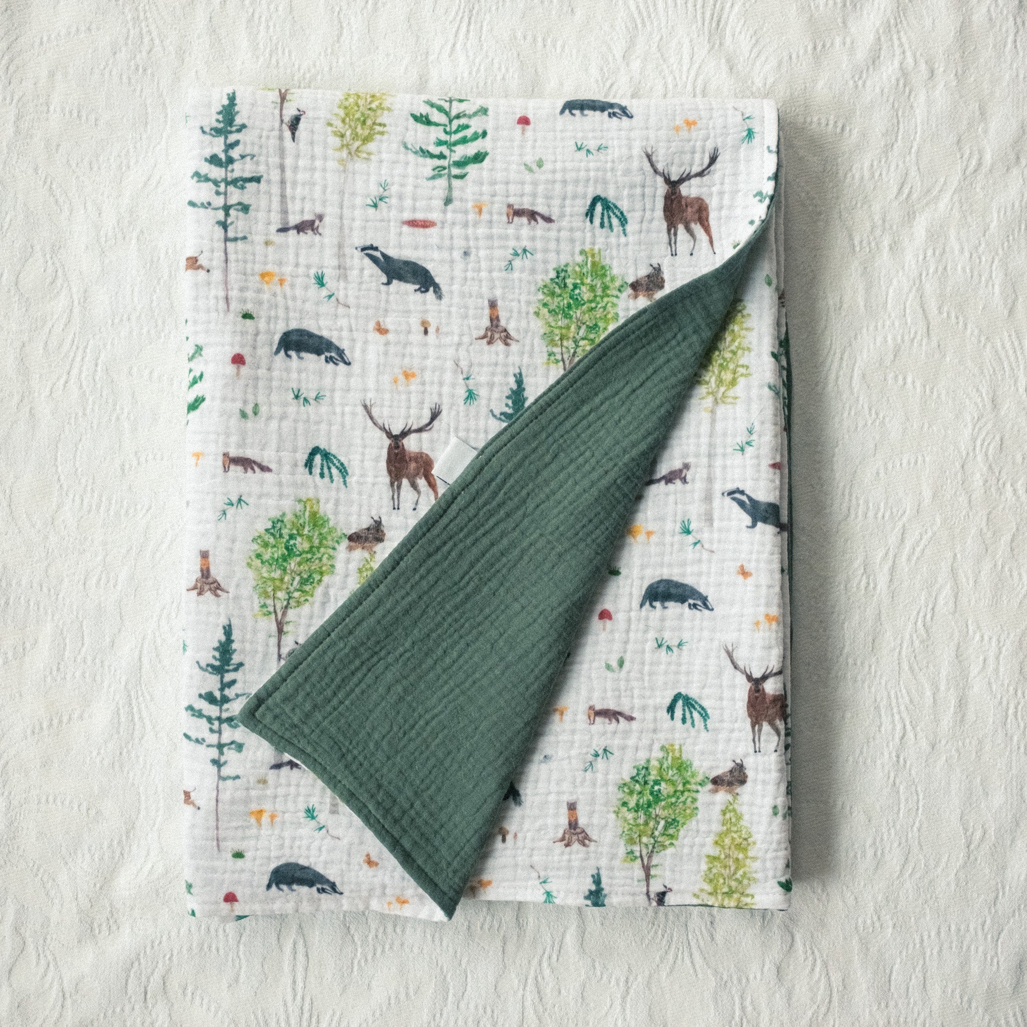 Kétrétegű muszlin takaró - őszi kollekció