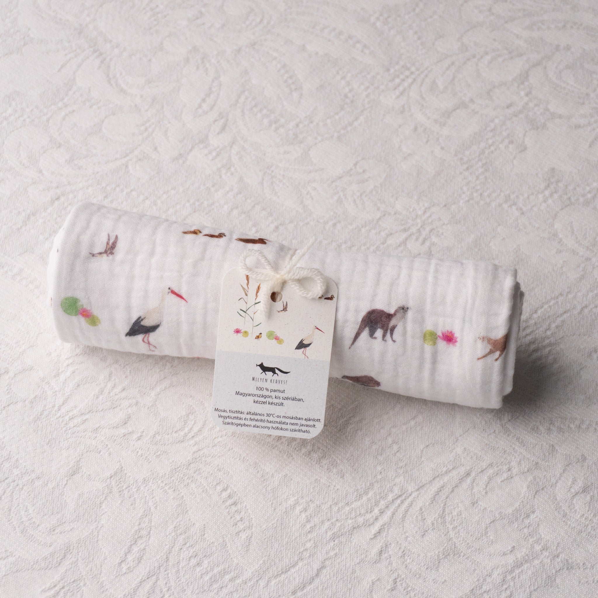 Muszlin babakendő - Találkozó a Tiszán